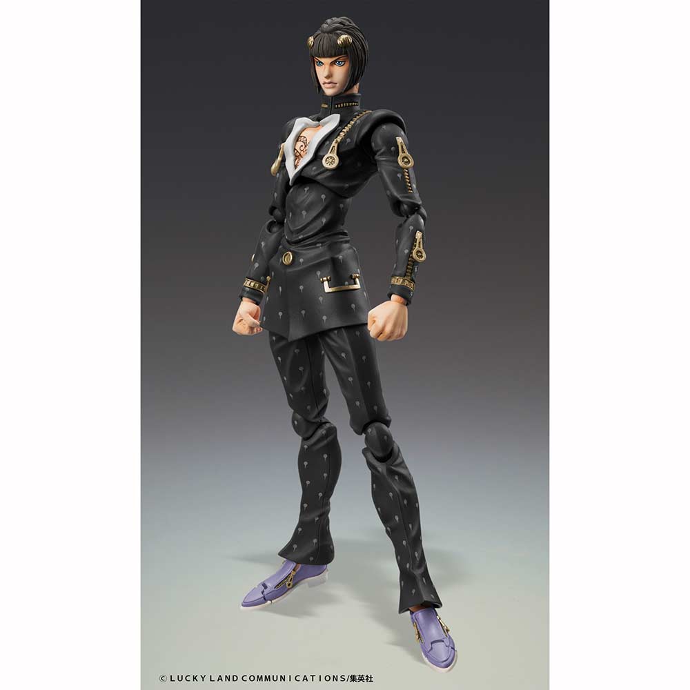(PO) Super Action Statue JoJo's Bizarre Adventure Part V - Bruno Bucciarati Ver. Black Image_3