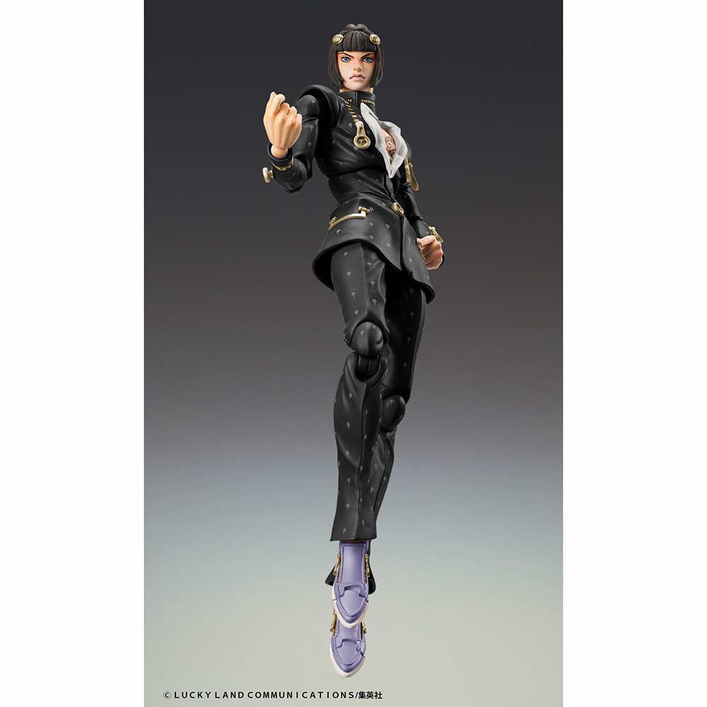 (PO) Super Action Statue JoJo's Bizarre Adventure Part V - Bruno Bucciarati Ver. Black Image_4