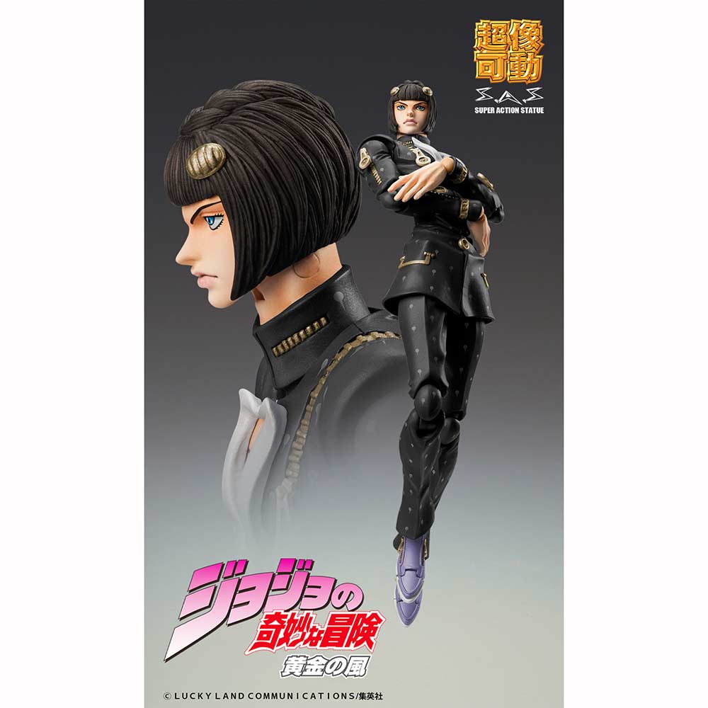 (PO) Super Action Statue JoJo's Bizarre Adventure Part V - Bruno Bucciarati Ver. Black Image_6