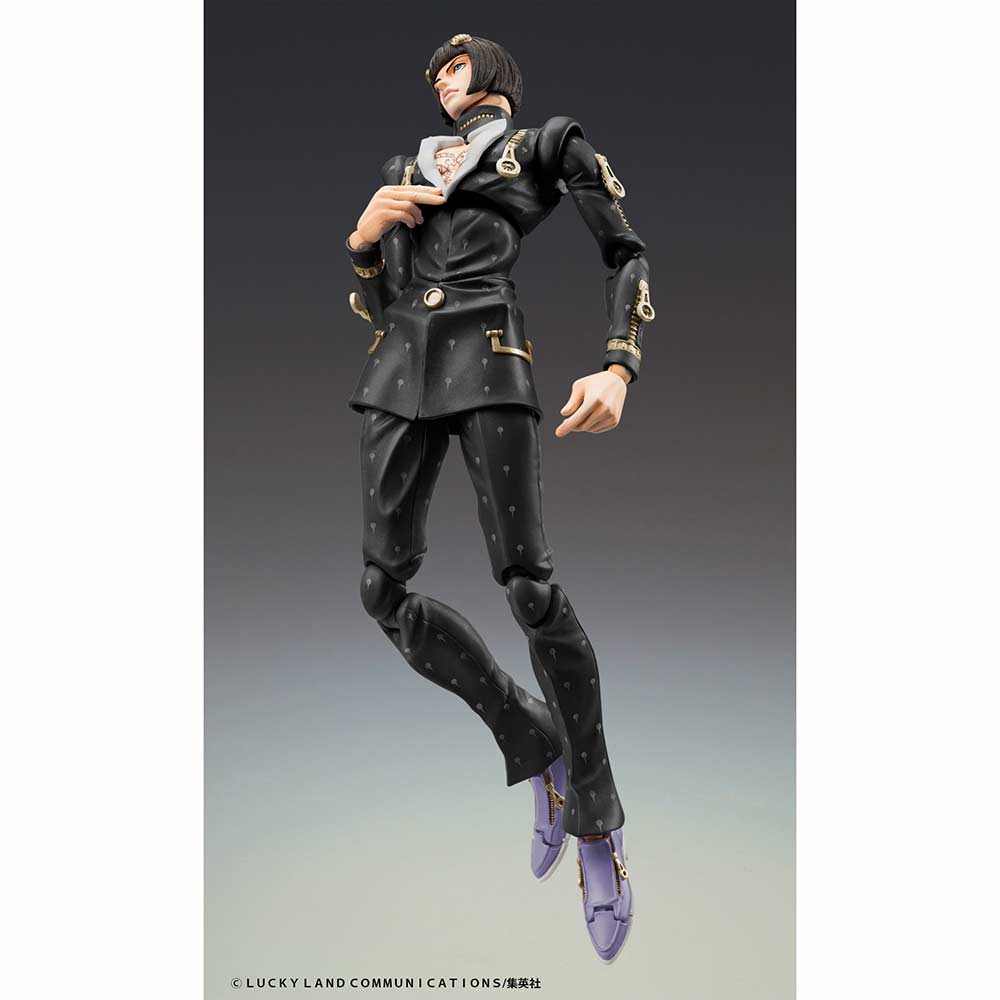 (PO) Super Action Statue JoJo's Bizarre Adventure Part V - Bruno Bucciarati Ver. Black Image_7