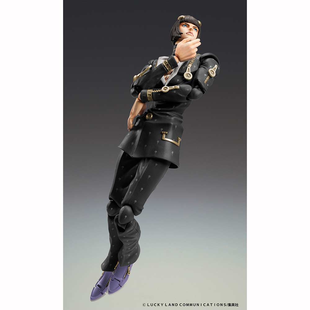 (PO) Super Action Statue JoJo's Bizarre Adventure Part V - Bruno Bucciarati Ver. Black Image_9