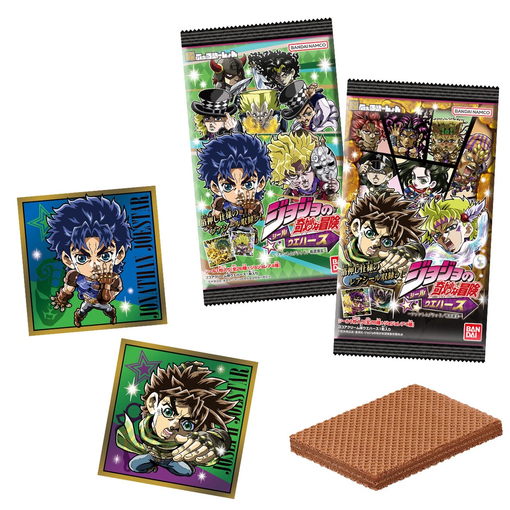 (PO) Nyaformation JoJo's Bizarre Adventure Sticker Wafer Phantom Blood / Battle Tendency [BOX] Image_1