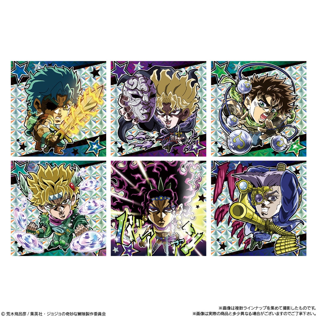 (PO) Nyaformation JoJo's Bizarre Adventure Sticker Wafer Phantom Blood / Battle Tendency [BOX] Image_6