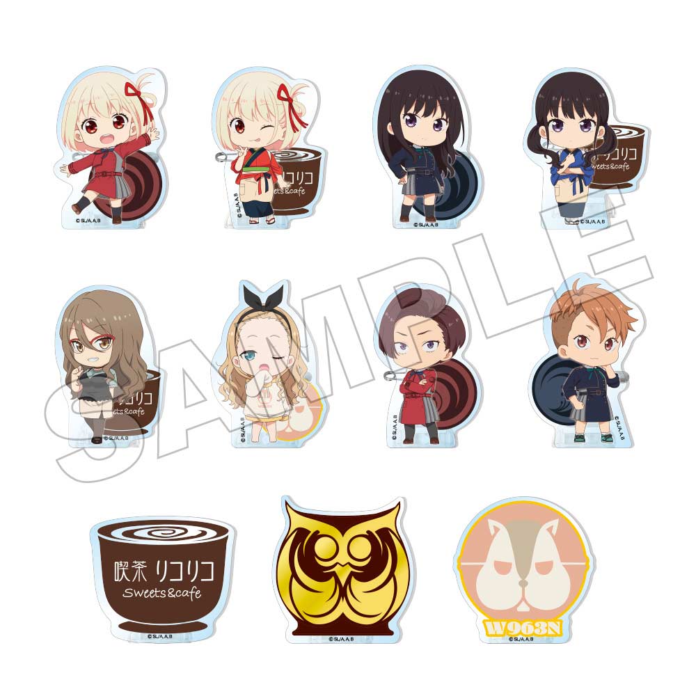 (PO) Lycoris Recoil Acrylic Badge [BOX] Image_1