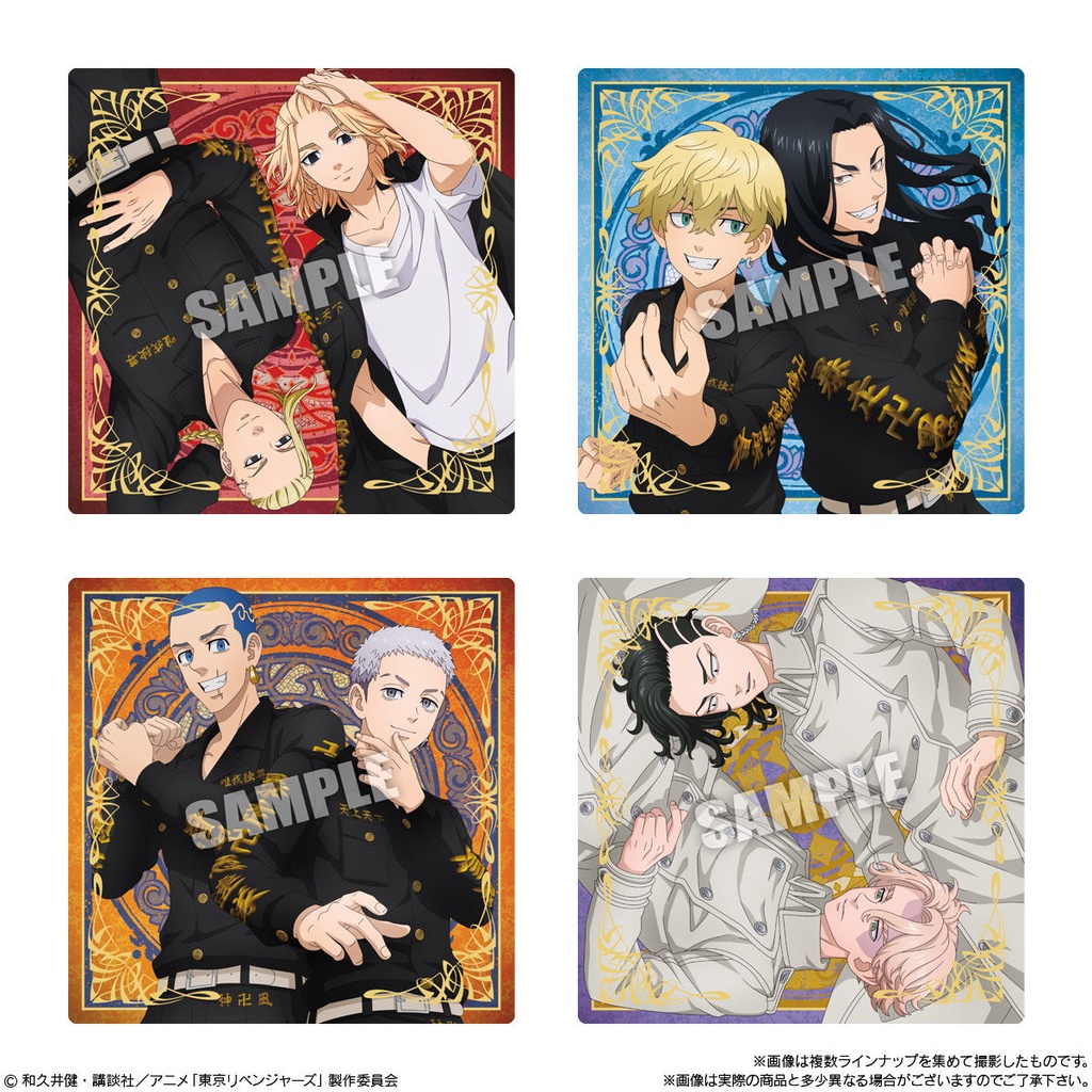 (PO) Tokyo Revengers Mashikashi Style Wafer Square Card [BOX] Image_6