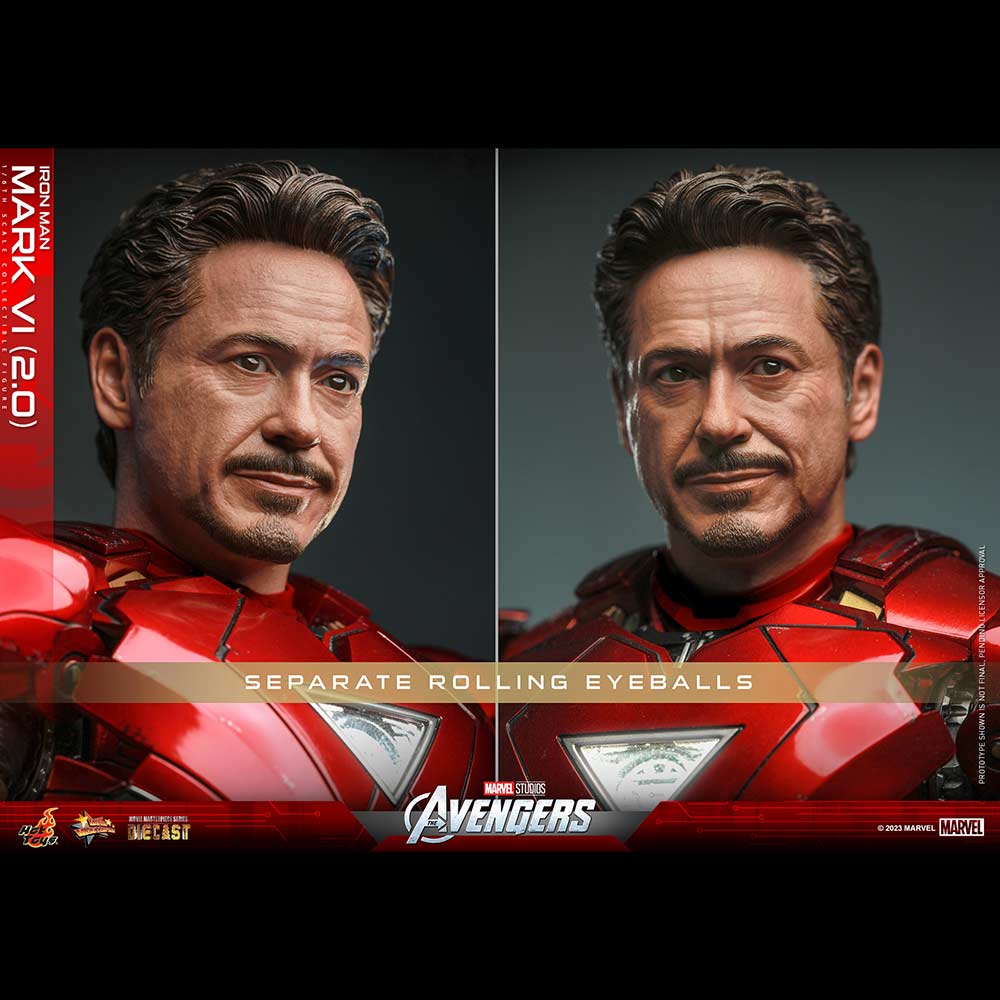 (PO) Movie Masterpiece Series Diecast MMS687D52 - The Avengers - Iron Man Mark VI (2.0) Image_5