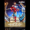 (PO) Movie Masterpiece Series Diecast MMS688D53 - The Avengers - Iron Man Mark VI (2.0) with Suit-Up Gantry Image_2
