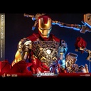 (PO) Movie Masterpiece Series Diecast MMS688D53 - The Avengers - Iron Man Mark VI (2.0) with Suit-Up Gantry Image_19