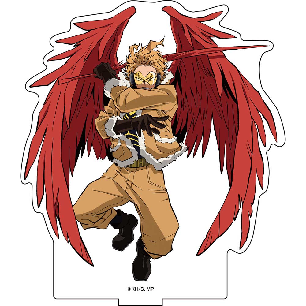 (PO) My Hero Academia Original Illustration Big Acrylic Stand Fight Ver. 5 Hawks Image_1