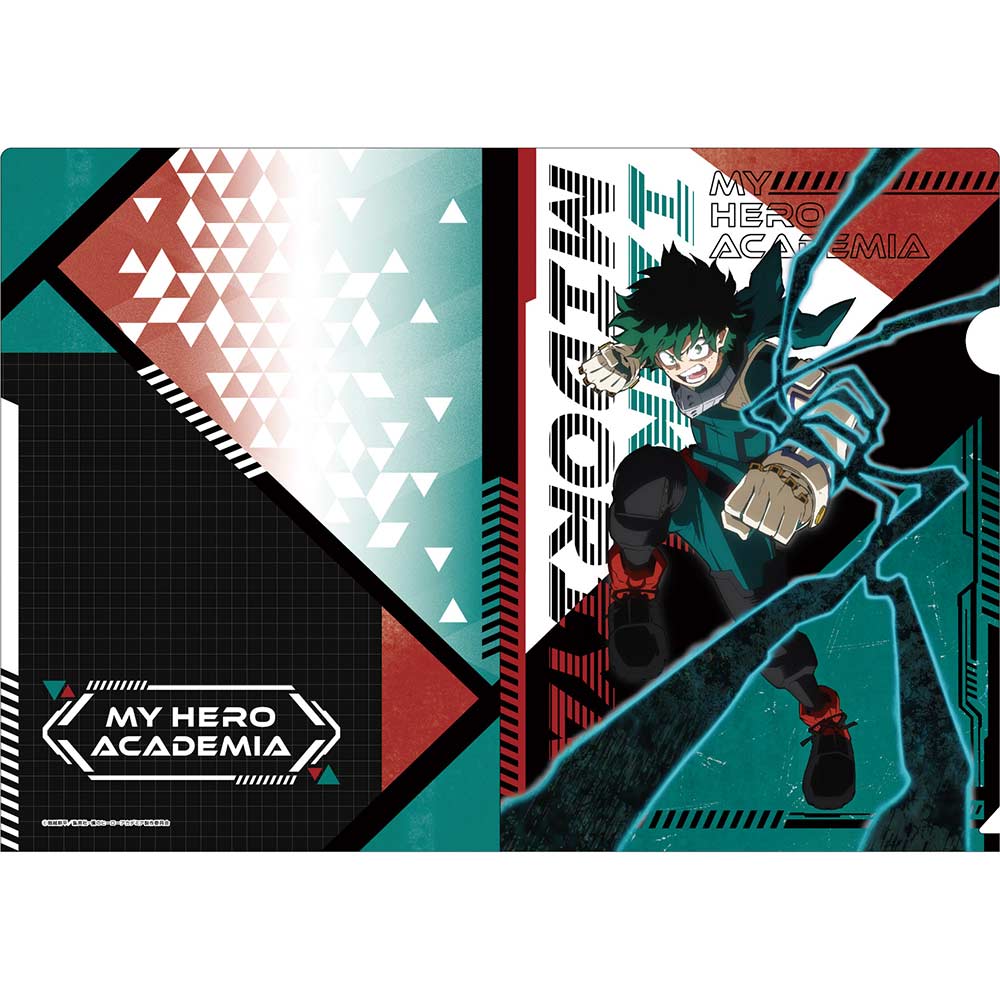 (PO) My Hero Academia Original Illustration Original Illustration Clear File Set Fight Ver. A Midoriya Izuku & Shigaraki Tomura Image_1