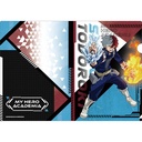 (PO) My Hero Academia Original Illustration Original Illustration Clear File Set Fight Ver. B Bakugo Katsuki & Todoroki Shoto Image_2