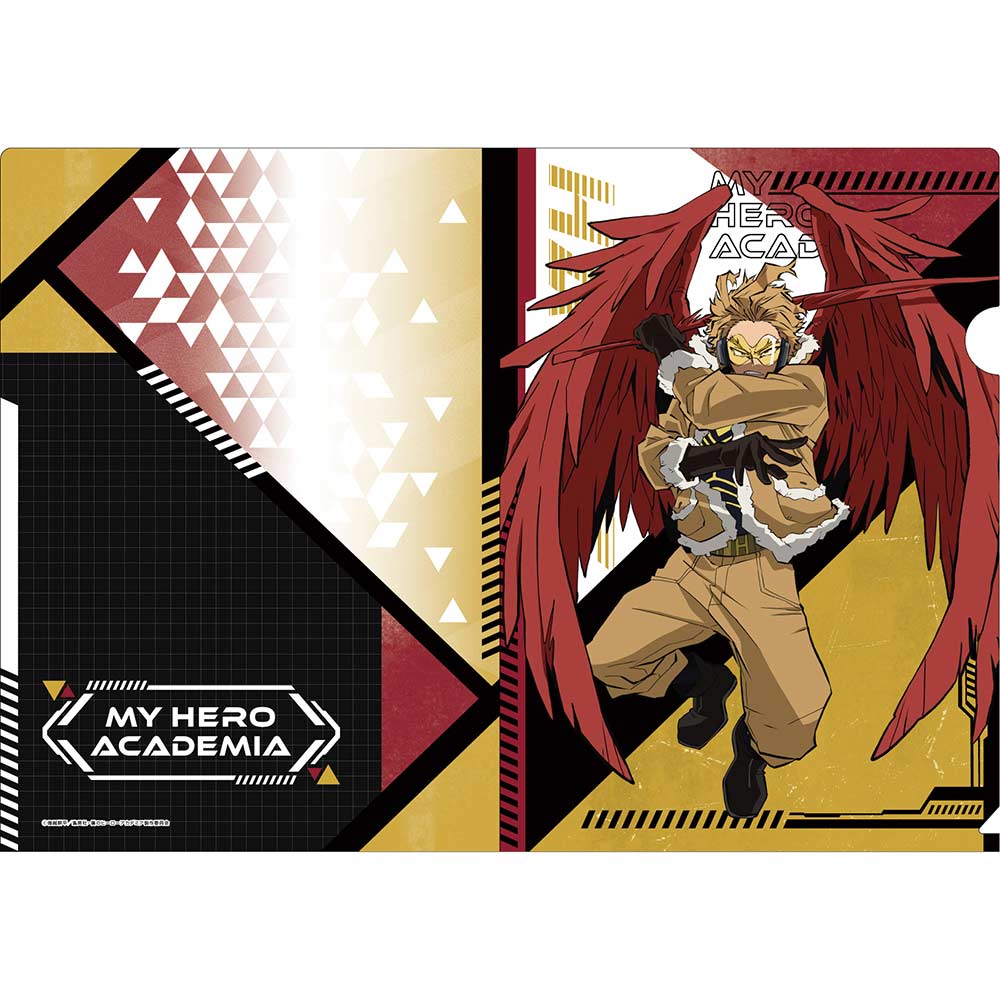 (PO) My Hero Academia Original Illustration Original Illustration Clear File Set Fight Ver. C Endeavor & Hawks Image_2