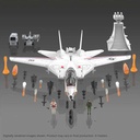 G.I.joe Retro Collection 3.75” Vehicle – 40th Anniversary: Combat Jet Skystriker (XP-14F) Image_9