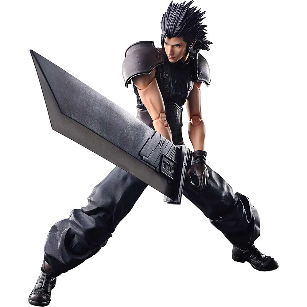 (PO) Crisis Core Final Fantasy VII Reunion Play Arts Kai Zack Fair Soldier Class 1st Image_2