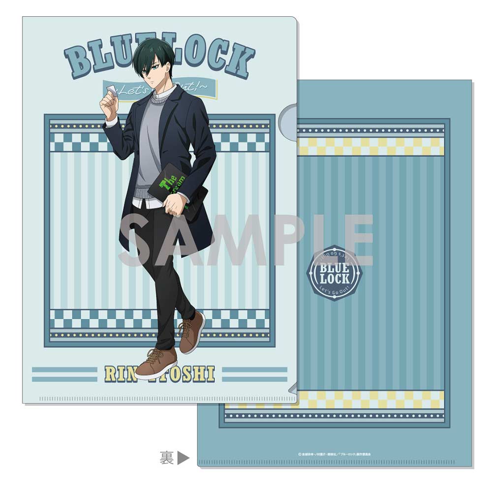 (PO) Blue Lock Clear File Let's Go Out! 6 Itoshi Rin Image_1