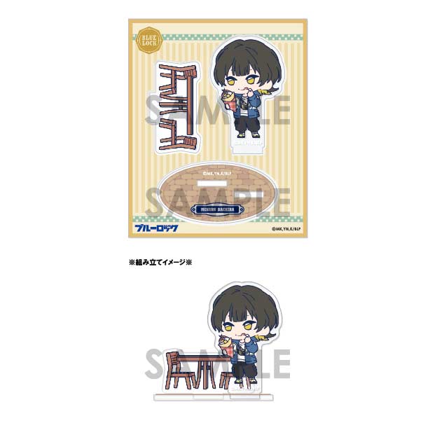 (PO) Blue Lock Mini Chara Acrylic Stand Let's Go Out! Vol. 1 Bachira Meguru Image_1