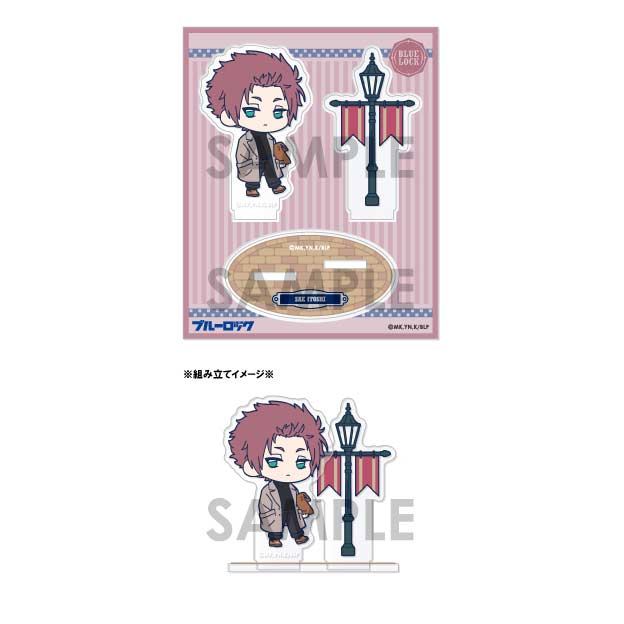(PO) Blue Lock Mini Chara Acrylic Stand Let's Go Out! Vol. 2 Itoshi Sae Image_1