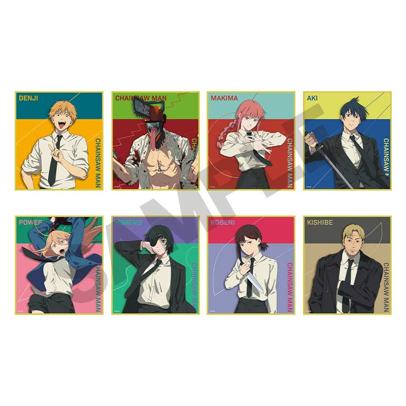 (PO) Chainsaw Man Trading Mini Shikishi [BOX] Image_1