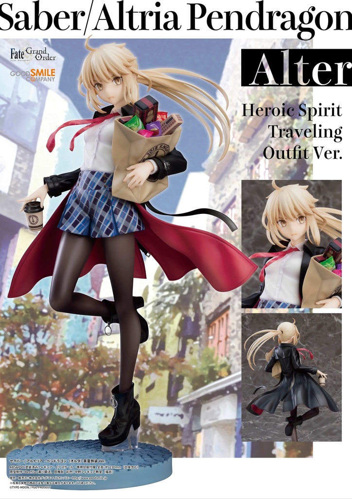 (PO) Fate/Grand Order - Saber / Altria Pendragon (Alter) Heroic Spirit Traveling Outfit Ver. Image_8
