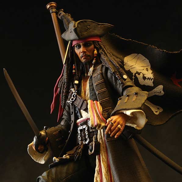 (PO) Revoltech Pirates of the Caribbean - Jack Sparrow Image_1