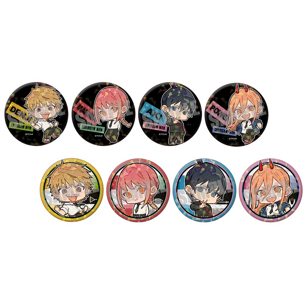 (PO) Chainsaw Man Trading Hologram Can Badge Normal Ver. [BOX] Image_1