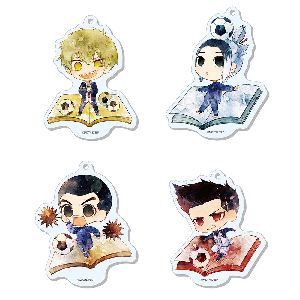 (PO) Blue Lock Chara Deru Art Marutto Stand Key Chain 01 Vol. 1 [BOX] Image_3