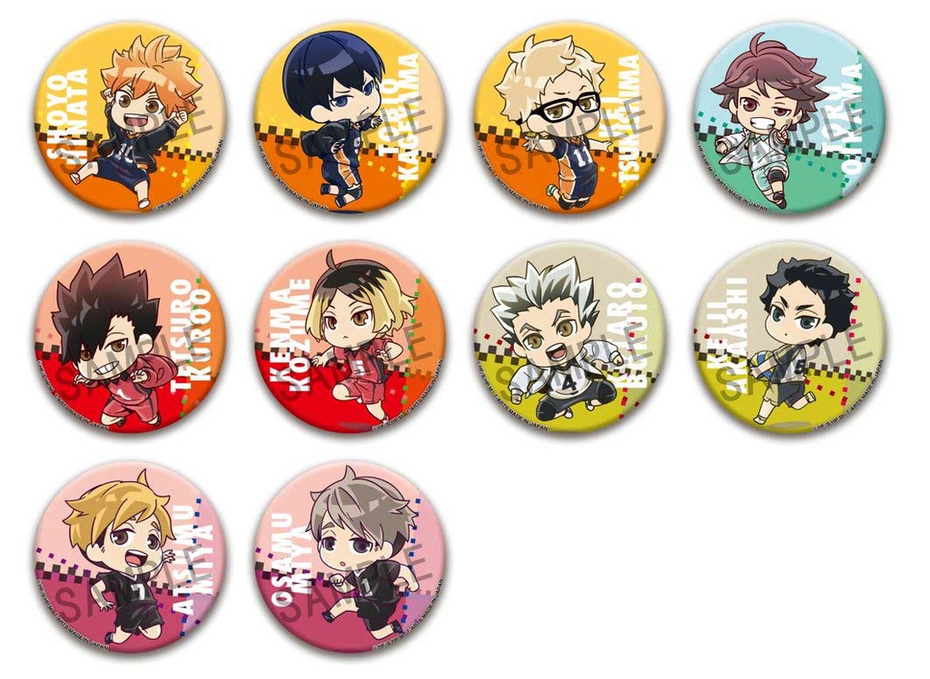 (PO) Pyon Colle Haikyu!! Trading Can Badge [BOX] Image_2