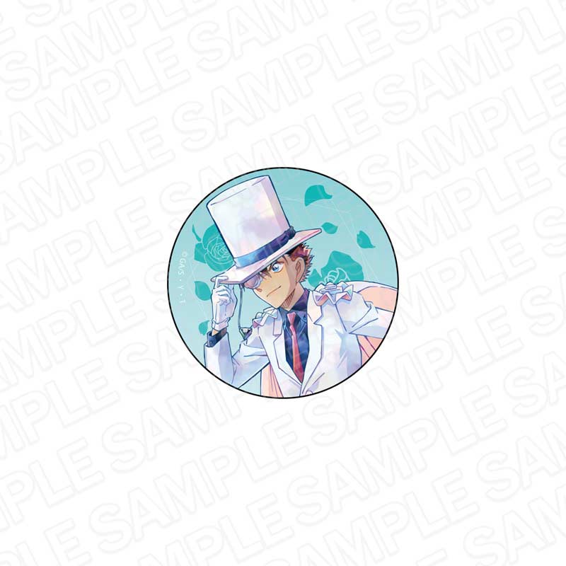 (PO) Detective Conan Hologram Can Badge Pale Tone Series Kaito Kid Vol. 3 Image_1