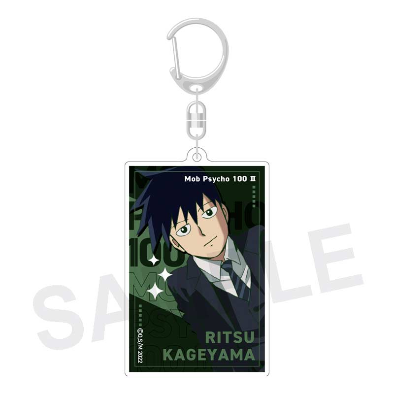(PO) Mob Psycho 100 III Square Key Chain - Kageyama Ritsu Image_1