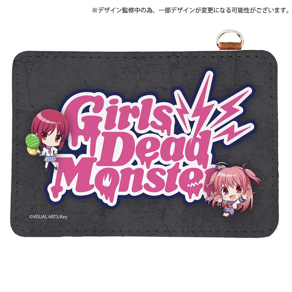 (PO) Angel Beats! Leather Pass Case 02 Girls Dead Monster Image_1