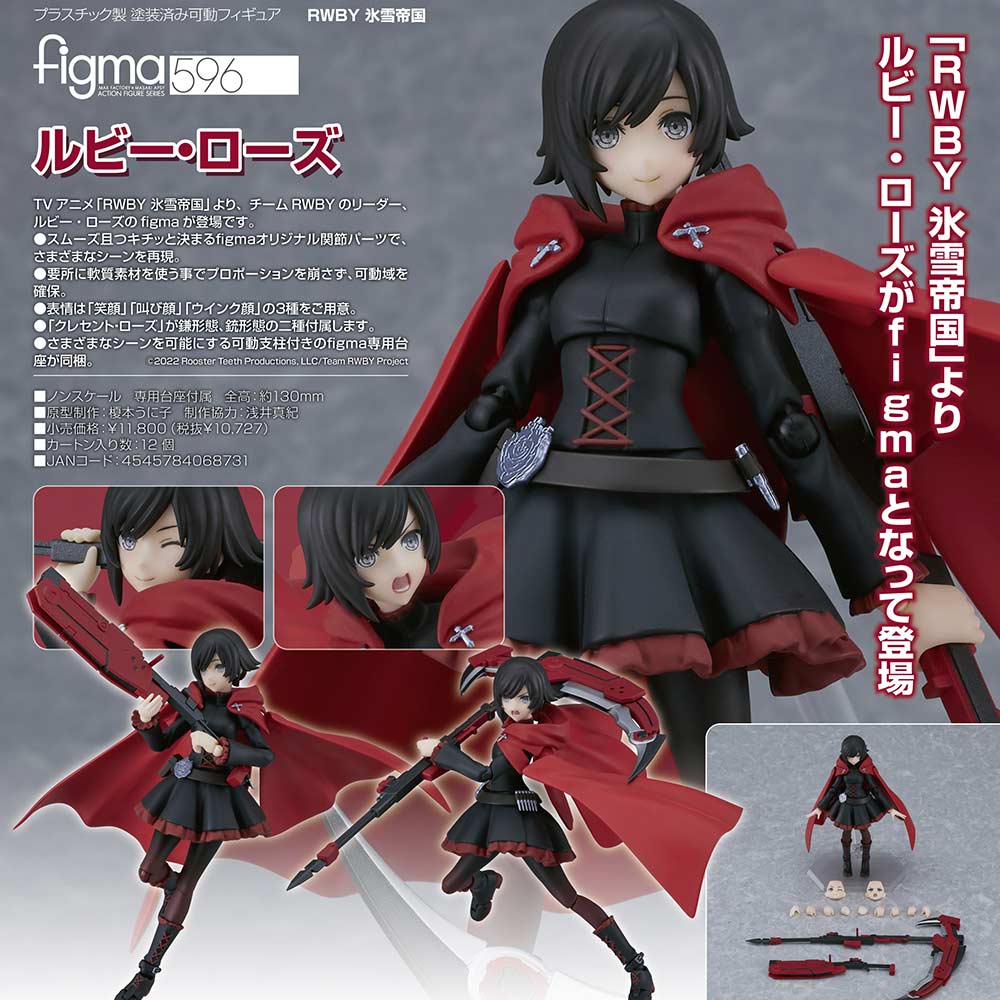 (PO) figma 596 RWBY: Ice Queendom - Ruby Rose Image_1