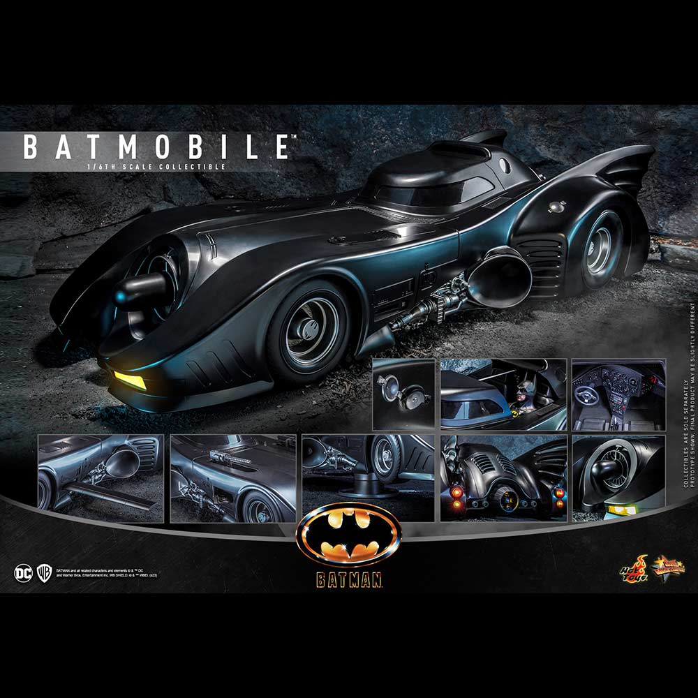 (PO) Movie Masterpiece Series MMS694 - Batman (1989) - Batmobile Image_1