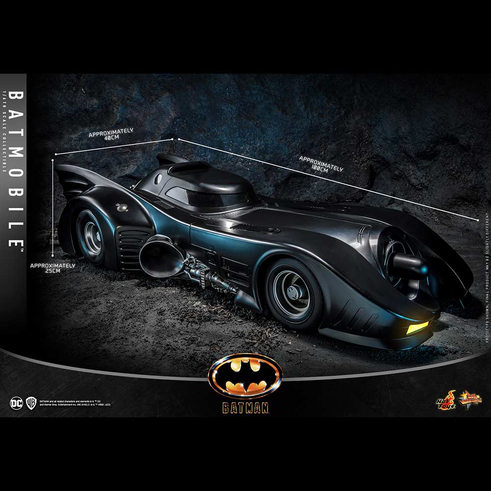 (PO) Movie Masterpiece Series MMS694 - Batman (1989) - Batmobile Image_4