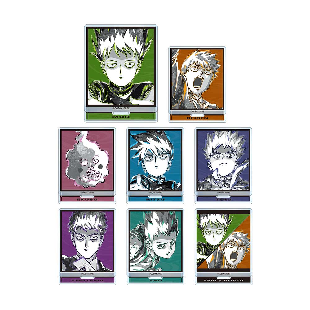 (PO) Mob Psycho 100 III Trading Ani-Art BLACK LABEL Acrylic Stand [BOX] Image_2