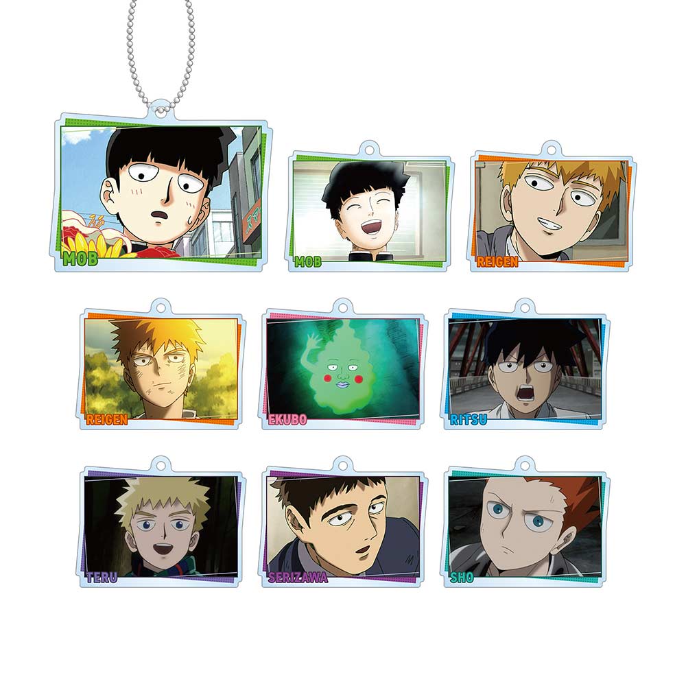 (PO) Mob Psycho 100 III Trading Scenes Acrylic Key Chain [BOX] Image_2