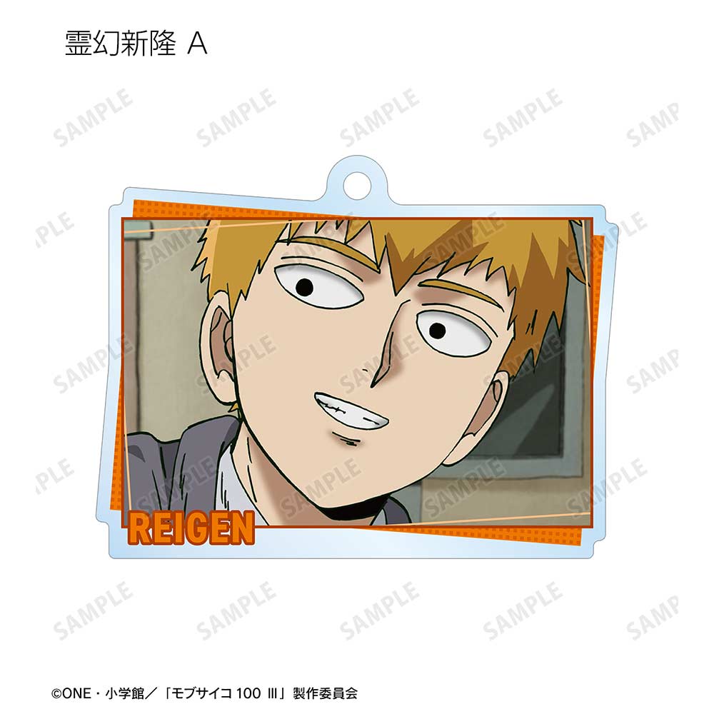 (PO) Mob Psycho 100 III Trading Scenes Acrylic Key Chain [BOX] Image_5