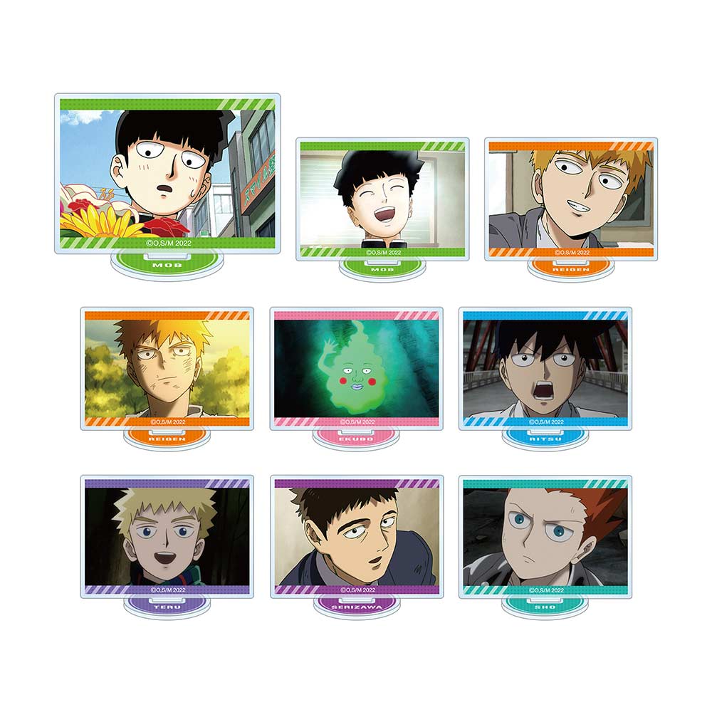 (PO) Mob Psycho 100 III Trading Scenes Acrylic Stand [BOX] Image_2