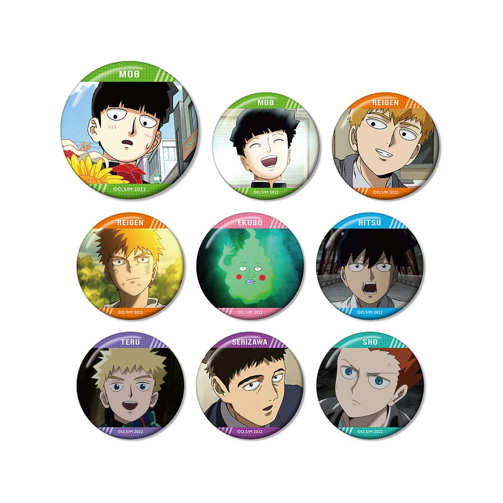 (PO) Mob Psycho 100 III Trading Scenes Can Badge [BOX] Image_2