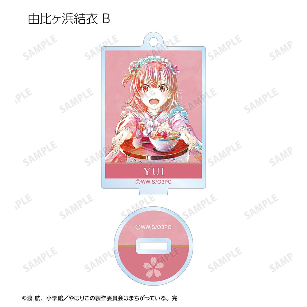 (PO) My Teen Romantic Comedy SNAFU Japanese Style Maid Costume Ver. Trading Ani-Art Acrylic Stand Key Chain [BOX] Image_7