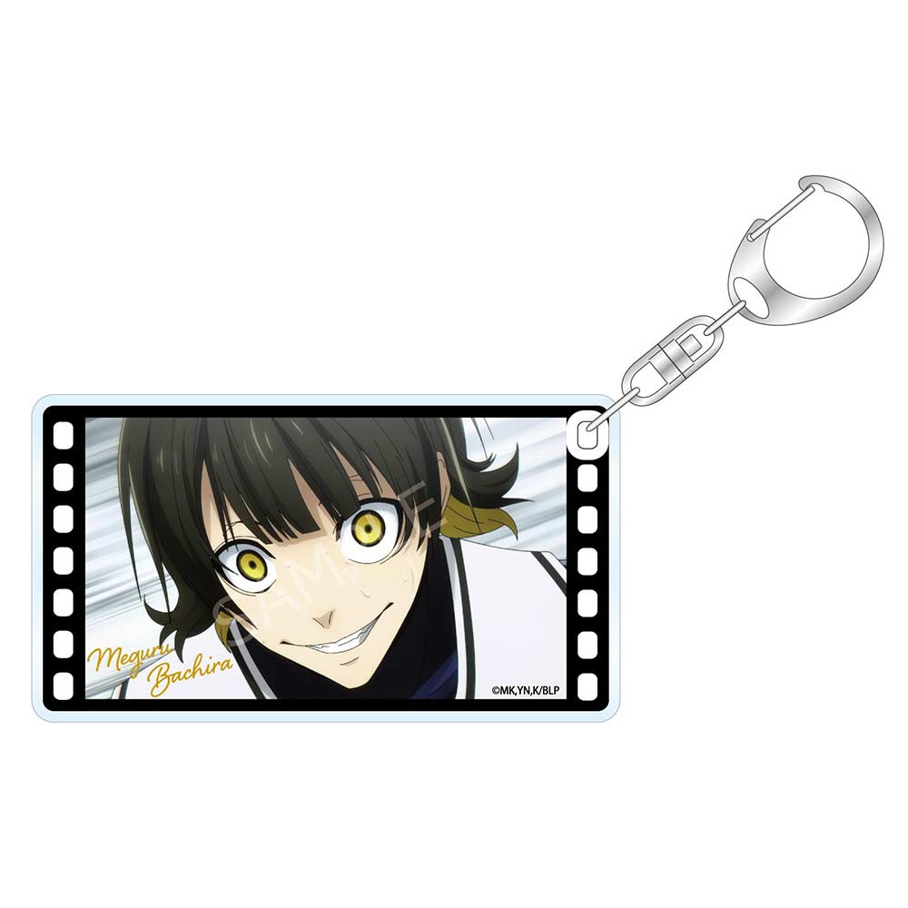 (PO) Blue Lock Scenes Film Style Memorial Key Chain - Bachira Meguru Image_1