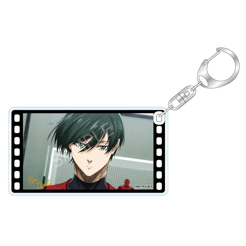 (PO) Blue Lock Scenes Film Style Memorial Key Chain - Itoshi Rin A Image_1