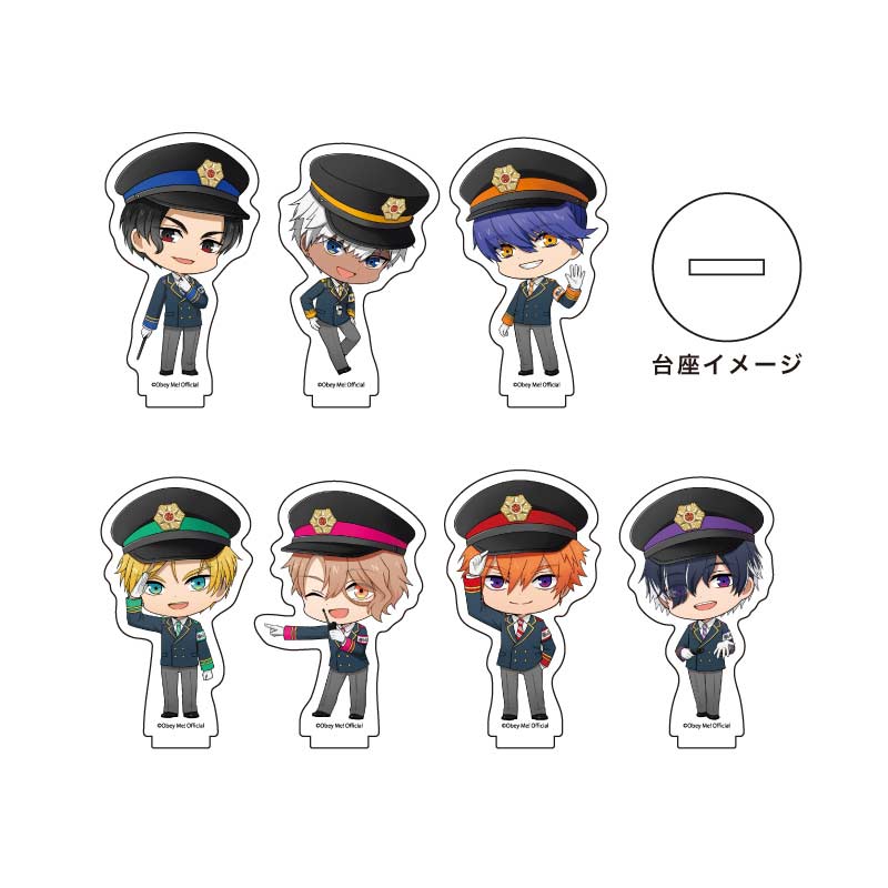 (PO) Acrylic Petit Stand Obey Me! 03 Station Staff Ver. [BOX] Image_1