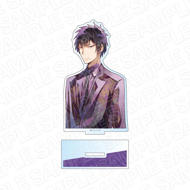 (PO) Reborn! Acrylic Figure Pale Tone Series Battle Ver. - Hibari Kyoya (10 Years Later) Image_1