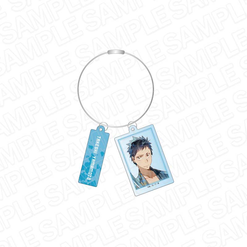 (PO) Reborn! Wire Key Chain Pale Tone Series Battle Ver. - Yamamoto Takeshi Image_1