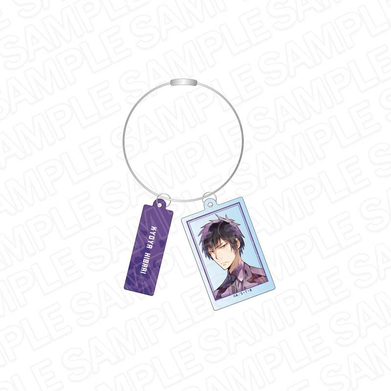 (PO) Reborn! Wire Key Chain Pale Tone Series Battle Ver. - Hibari Kyoya (10 Years Later) Image_1