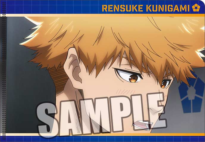 (PO) Broccoli Blue Lock Trading Mini Clear File with Postcard [BOX] Image_8