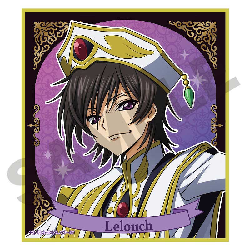 (PO) Code Geass Lelouch of the Rebellion Trading Mini Shikishi [BOX] Image_2