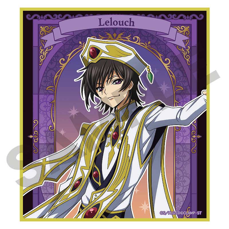 (PO) Code Geass Lelouch of the Rebellion Trading Mini Shikishi [BOX] Image_4