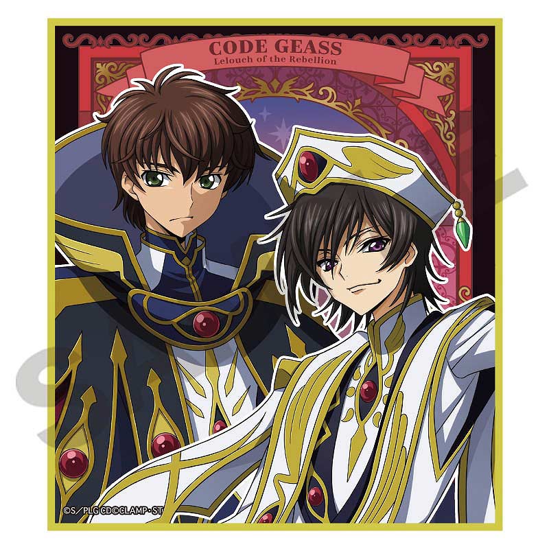 (PO) Code Geass Lelouch of the Rebellion Trading Mini Shikishi [BOX] Image_6