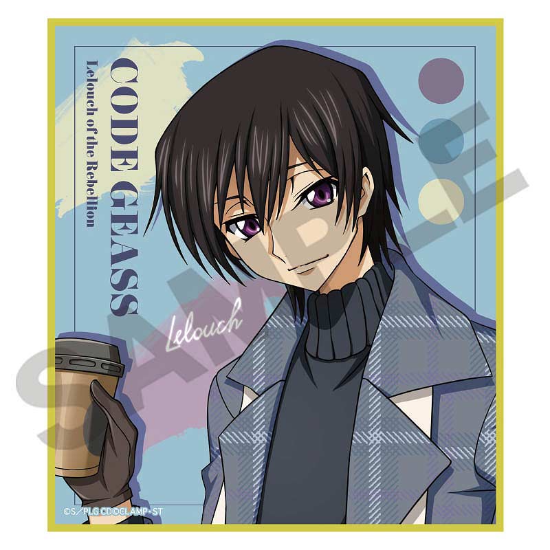 (PO) Code Geass Lelouch of the Rebellion Trading Mini Shikishi [BOX] Image_7
